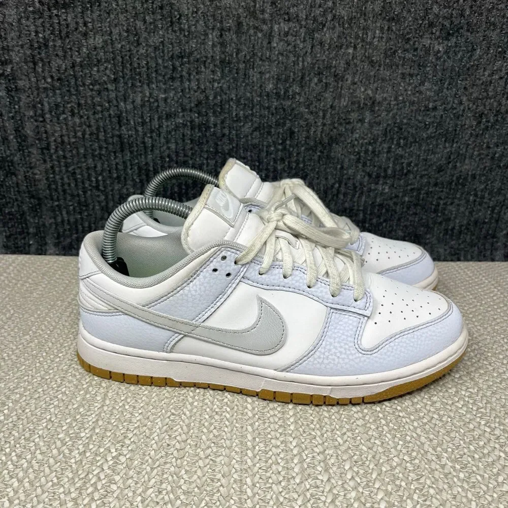 Nike Dunk Low Next Nature Football Grey Gum Shoes Women’s Size 9 FN6345-100